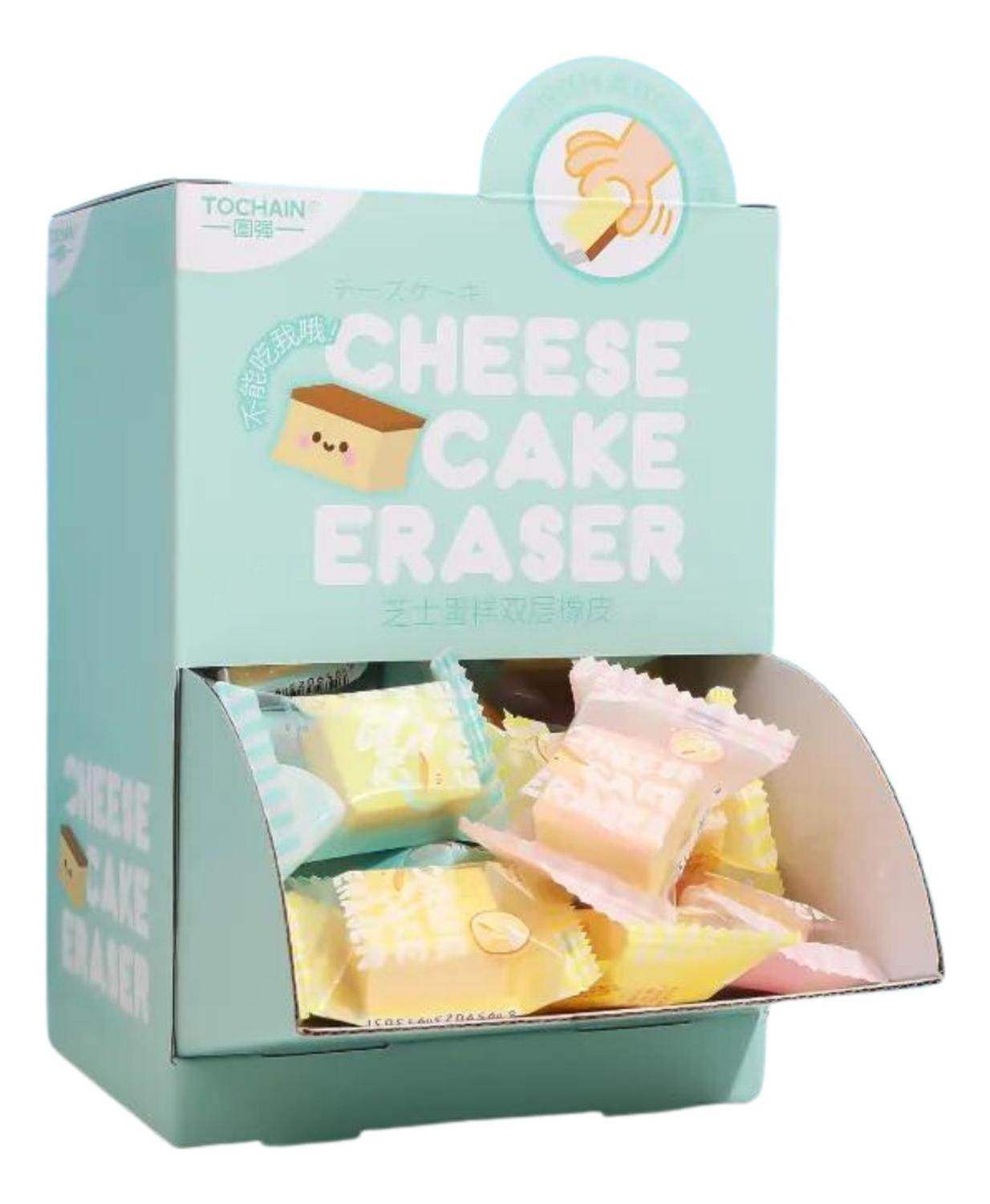 Set 2 Gomas De Borrar Cheese Cake Kawaii Cute - Fliperex