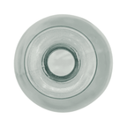 Florero Botella Decorativa De Vidrio Cristal Transparente - Fliperex