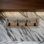 Perchero De Pared Con 4 Perchas Dobles Together - Fliperex