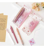 Set 3 Lapices Con Estuche Rosado Mas Accesorio Regalo - Fliperex