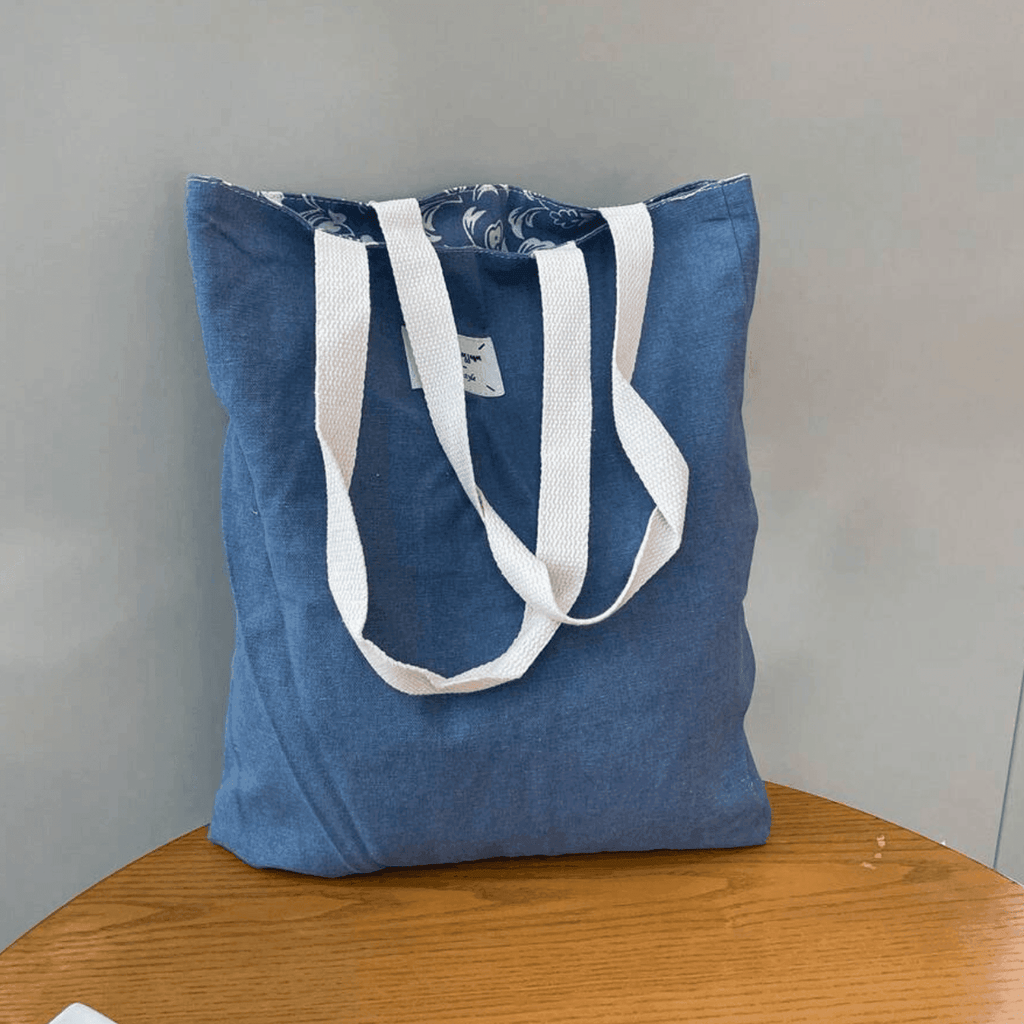 Bolsa De Tela Para Compras Bolsa De Mano Multiuso Diseños - Fliperex