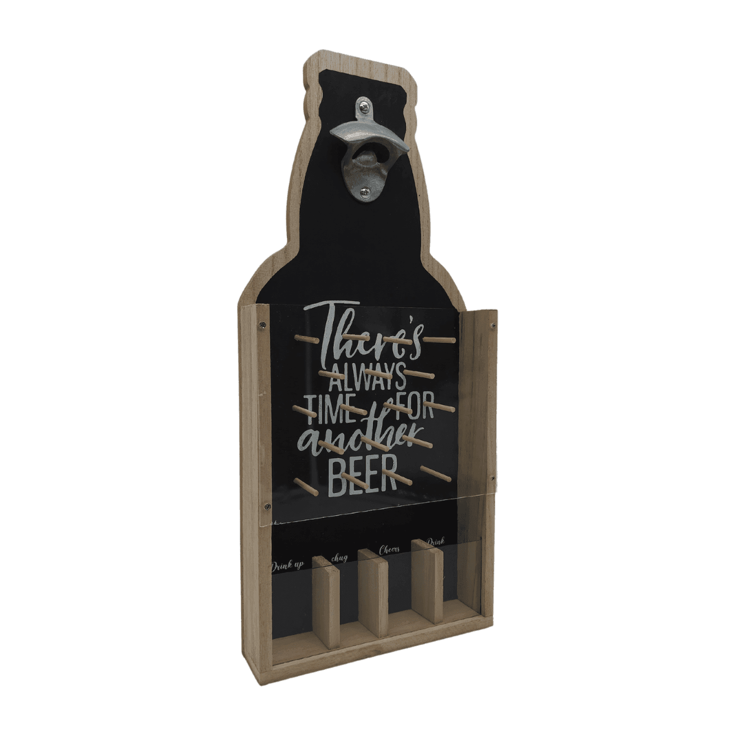 Destapador Abridor De Botellas Para Pared Con Juego - Fliperex