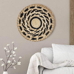 Circulo Decoración De Mimbre Para Pared Casa Terraza Variado - Fliperex