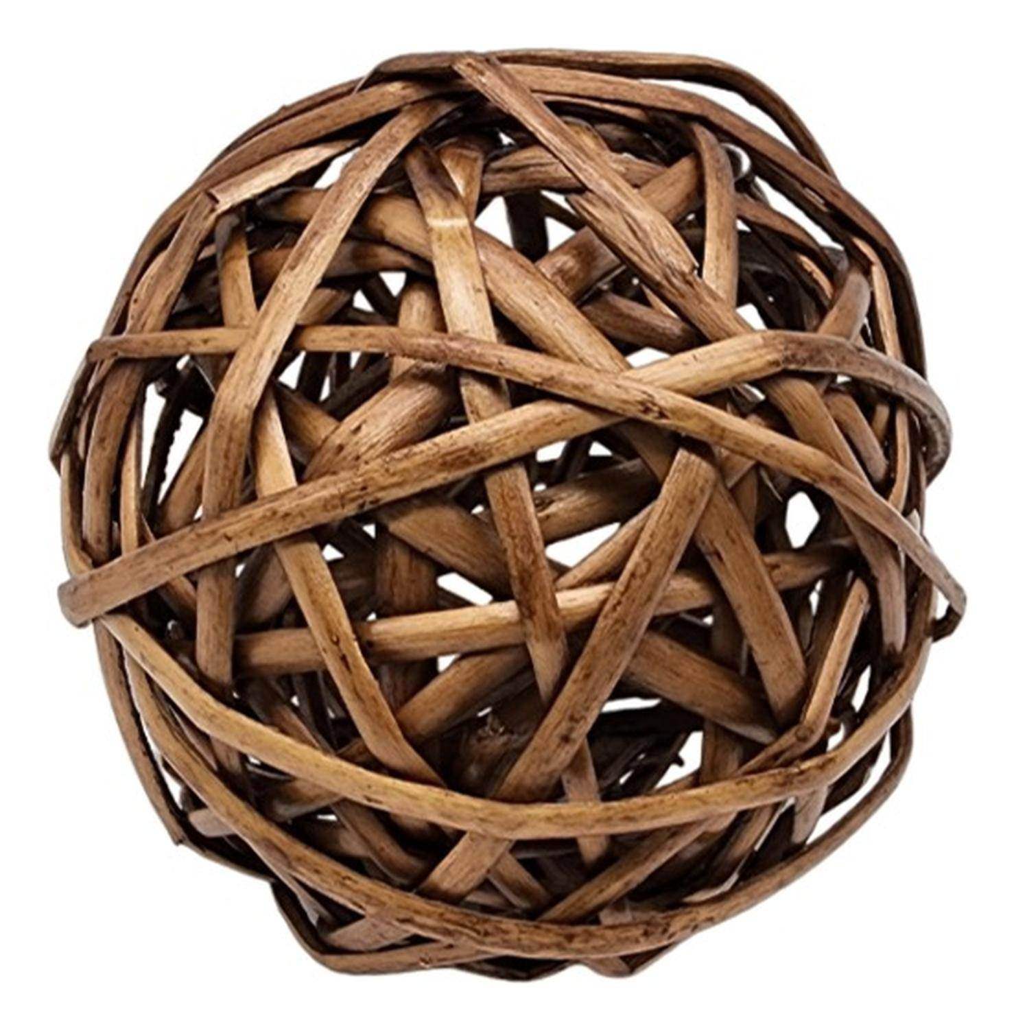 Set 5 Esferas De Mimbre Para Decoración Pelotas De Mimbre - Fliperex