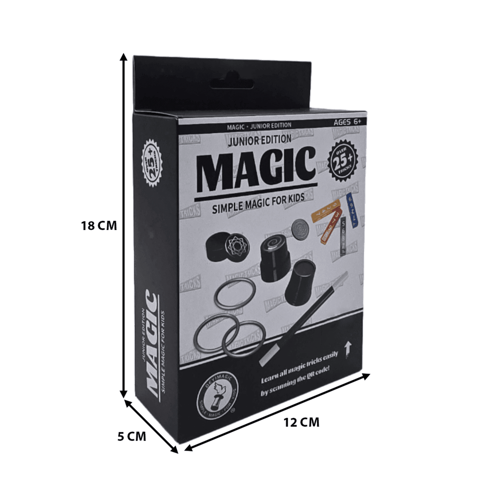 Set Juego De Magia Magic 25 Trucos De Mago Con Varita Niños - Fliperex