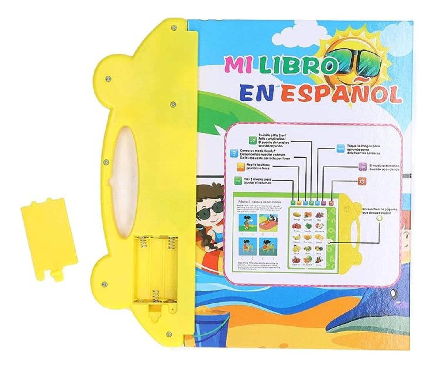 Libro De Aprendizaje Educativo Con Sonido Mi Primer Libro - Fliperex