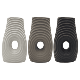 Jarron Florero De Ceramica Fina Decorativo Moderno Cafe - Fliperex