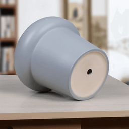 Macetero Maceta Estilo Escandinavo Acabado Moderno Gris - Fliperex