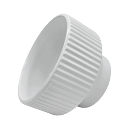 Macetero Maceta De Ceramica Copon Blanco Brillante L - Fliperex