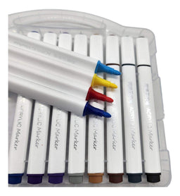 Set Marcadores Acrilicos 24 Lapices Calidad Arte Dibujo - Fliperex