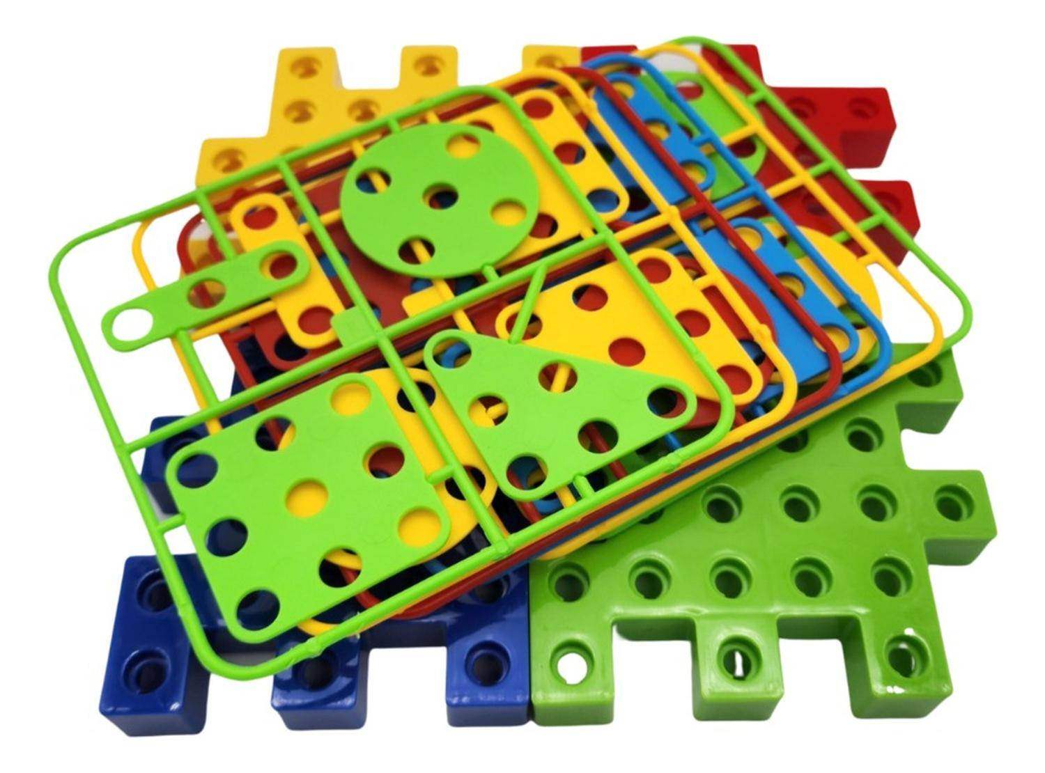 Juego De Mesa Engranajes Circuitos Bloques Educativo 202 Pcs - Fliperex