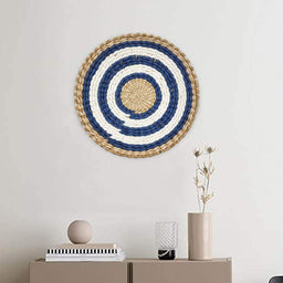 Circulo Decoración De Mimbre Para Pared Casa Terraza Variado - Fliperex