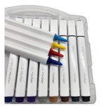 Set Marcadores Acrilicos 36 Lapices Calidad Arte Dibujo - Fliperex
