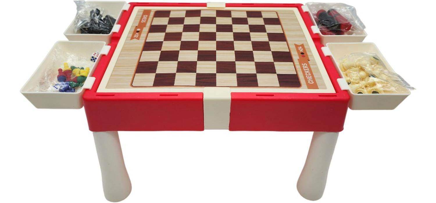 Tablero De Juego 11 En 1 Ajedrez Ludo Serpientes Y Escaleras - Fliperex