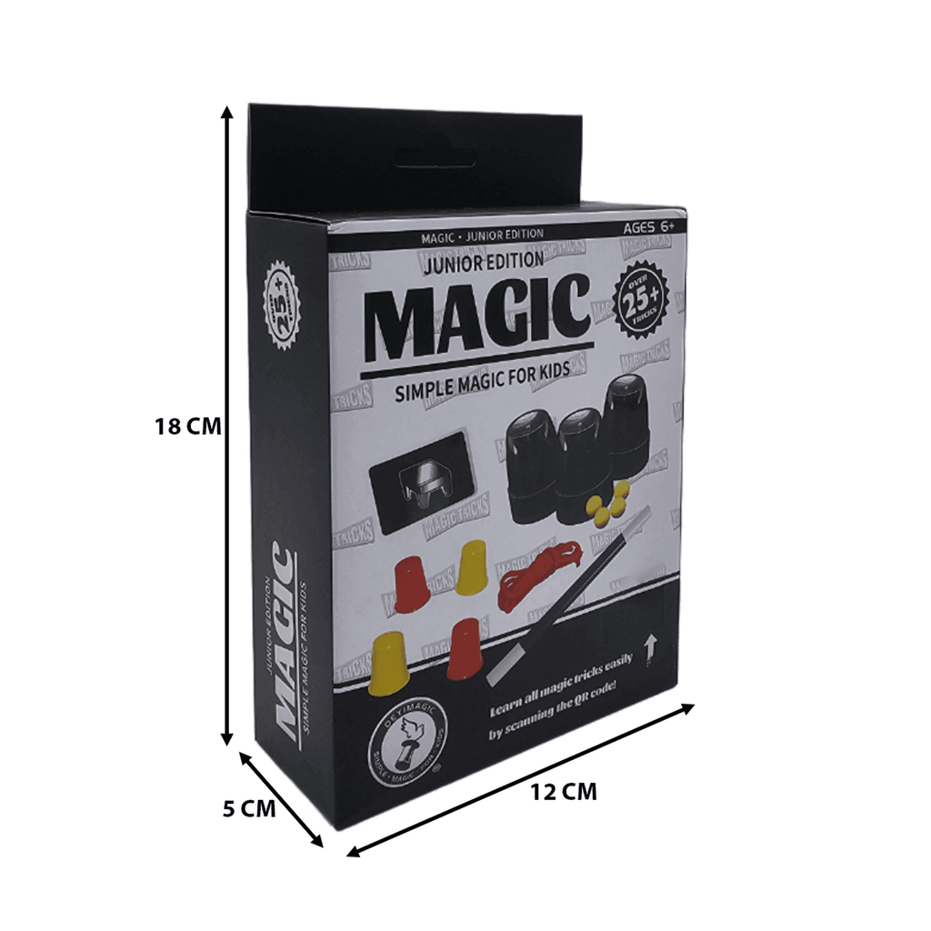 Set Juego De Magia Magic 25 Trucos De Mago Con Varita Niños - Fliperex