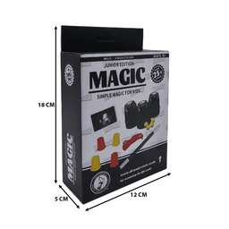Set Juego De Magia Magic 25 Trucos De Mago Con Varita Niños - Fliperex