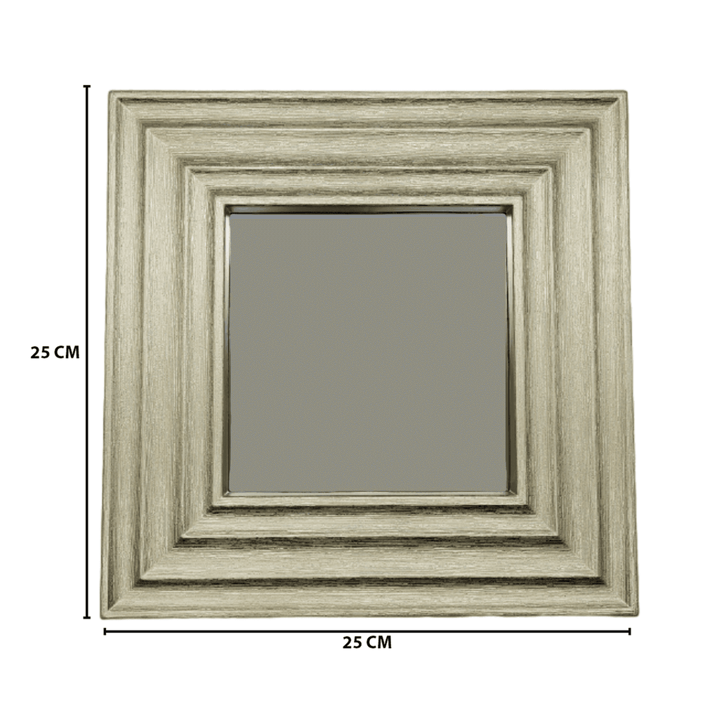 Set 3 Marcos De Espejos Cuadrados Dorados Para Decorar Hogar - Fliperex