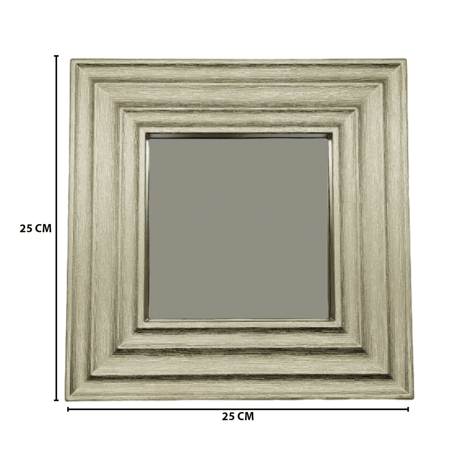 Set 3 Marcos De Espejos Cuadrados Dorados Para Decorar Hogar - Fliperex