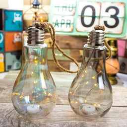 Ampolleta Led Decorativa Con Luces Hadas Decoración Vidrio - Fliperex