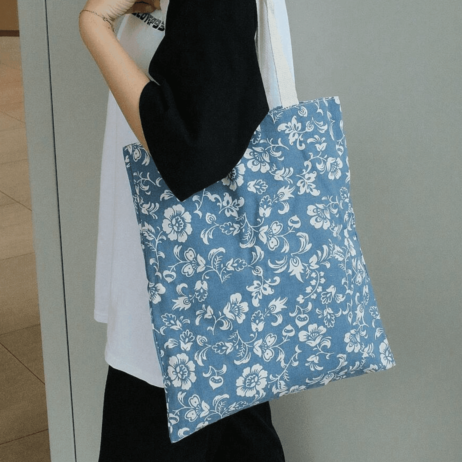 Bolsa De Tela Para Compras Bolsa De Mano Multiuso Diseños - Fliperex