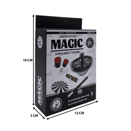 Set Juego De Magia Magic 25 Trucos De Mago Con Varita Niños - Fliperex