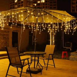 Cascada Luces Led Cortina Navidad Boda Matrimonio Fiestas - Fliperex