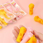 Set 3 Gomas De Borrar Patita De Gatito Kawaii Cute - Fliperex