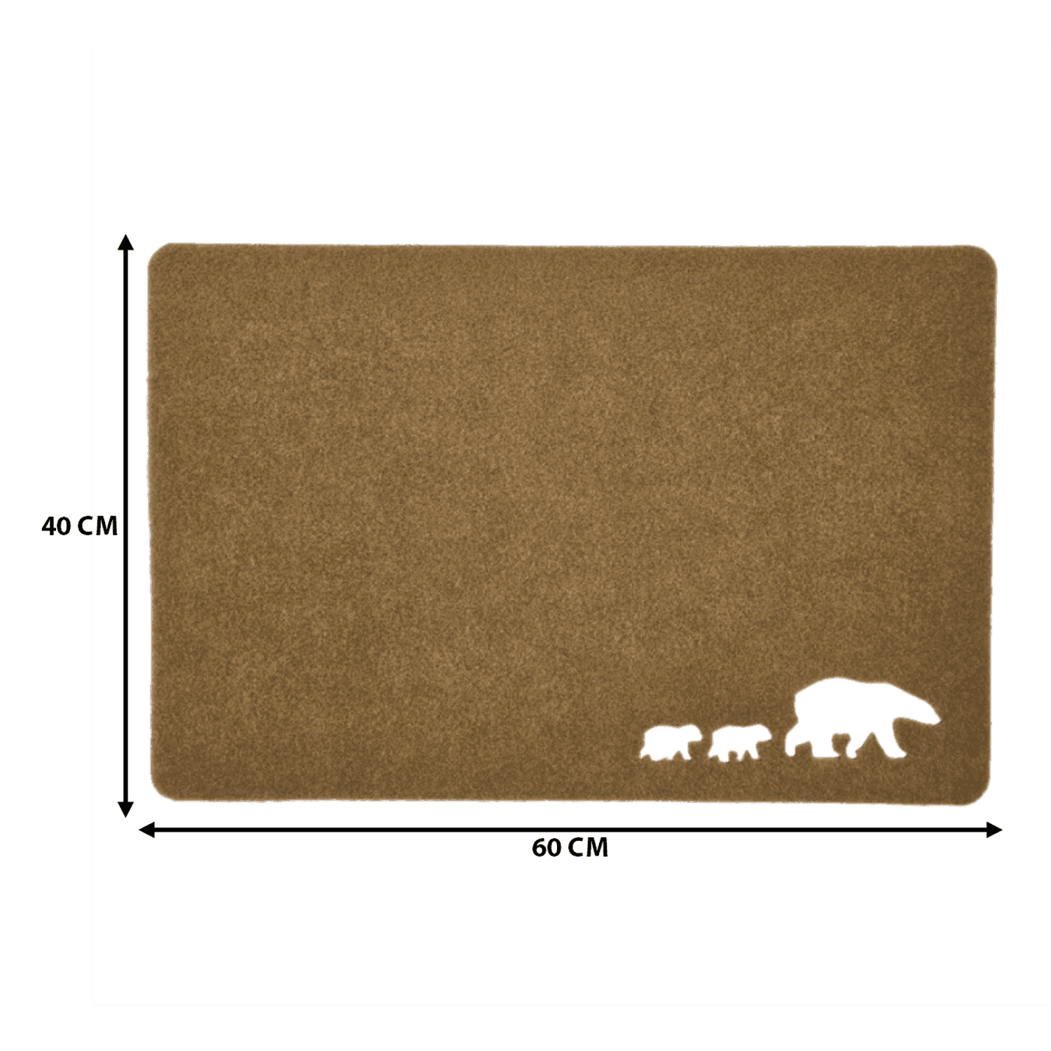 Alfombra Limpiapies Felpudo Alfombra De Entrada Huellas - Fliperex