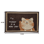 Alfombra Limpiapies Felpudo Alfombra De Entrada Mascotas - Fliperex