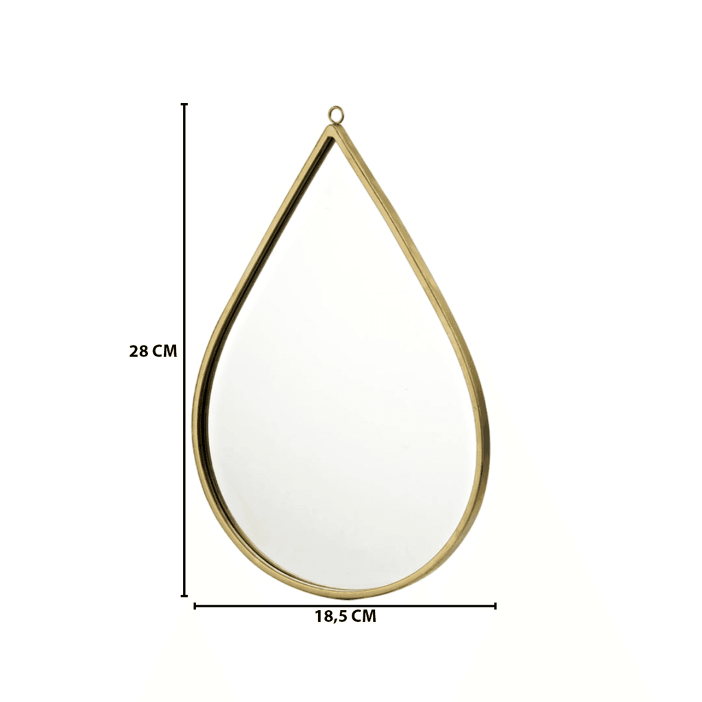 Set 3 Espejos De Pared Para Colgar De Gota Marcos De Espejos - Fliperex
