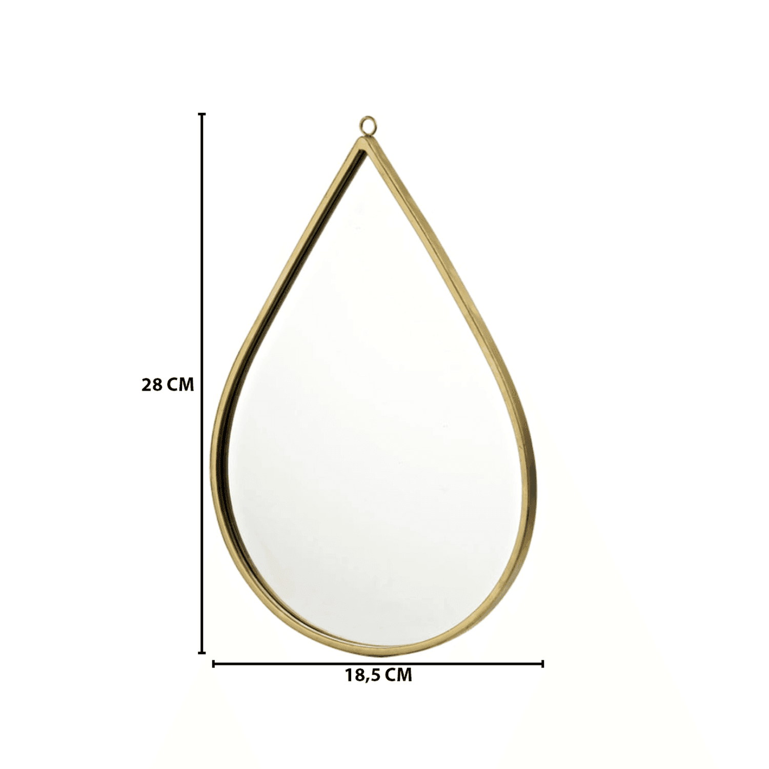 Set 3 Espejos De Pared Para Colgar De Gota Marcos De Espejos - Fliperex