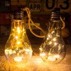 Ampolleta Led Decorativa Con Luces Hadas Decoración Vidrio - Fliperex