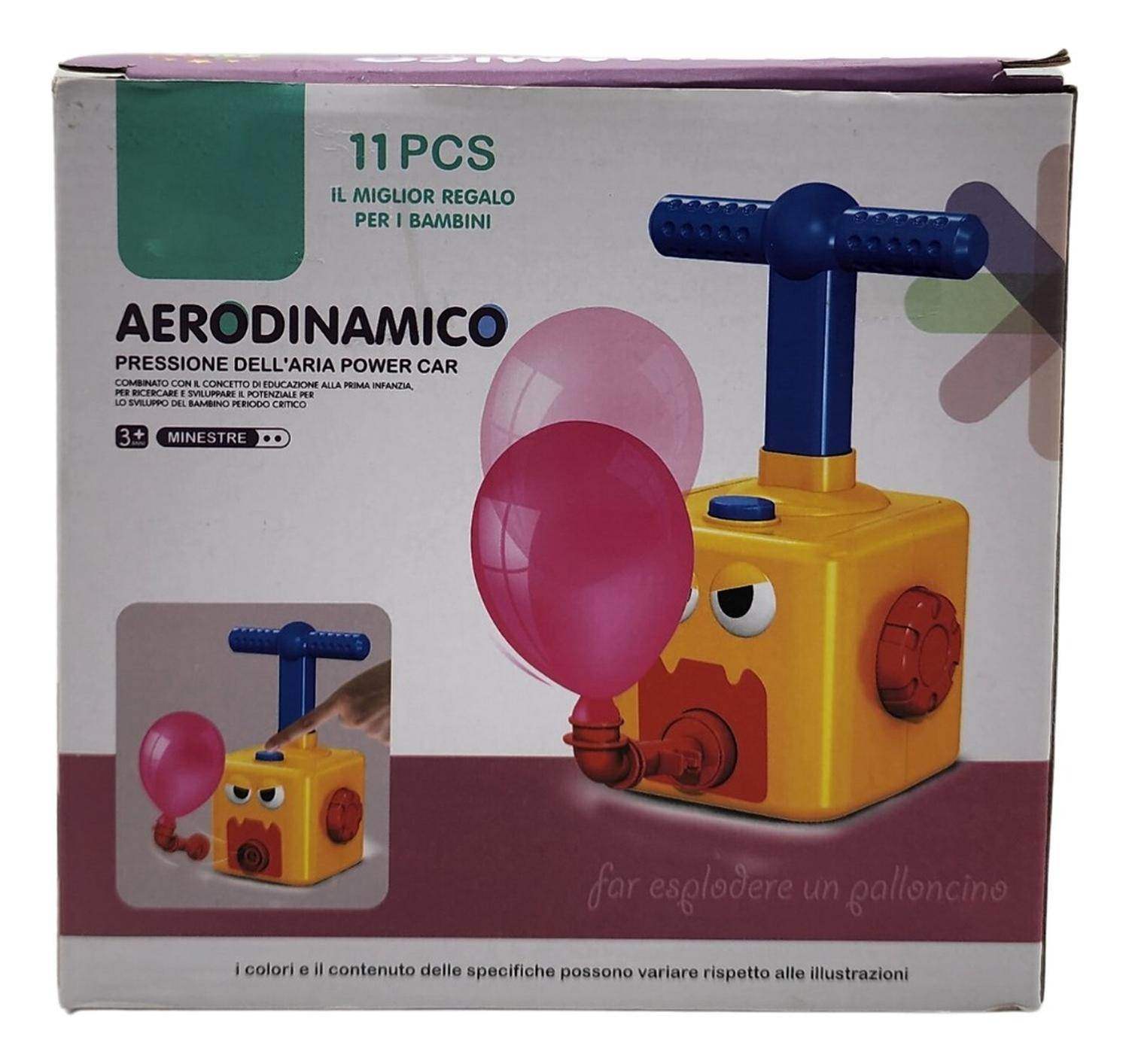 Juego Inflador De Globos Juguete Para Niños Autos Carreras - Fliperex