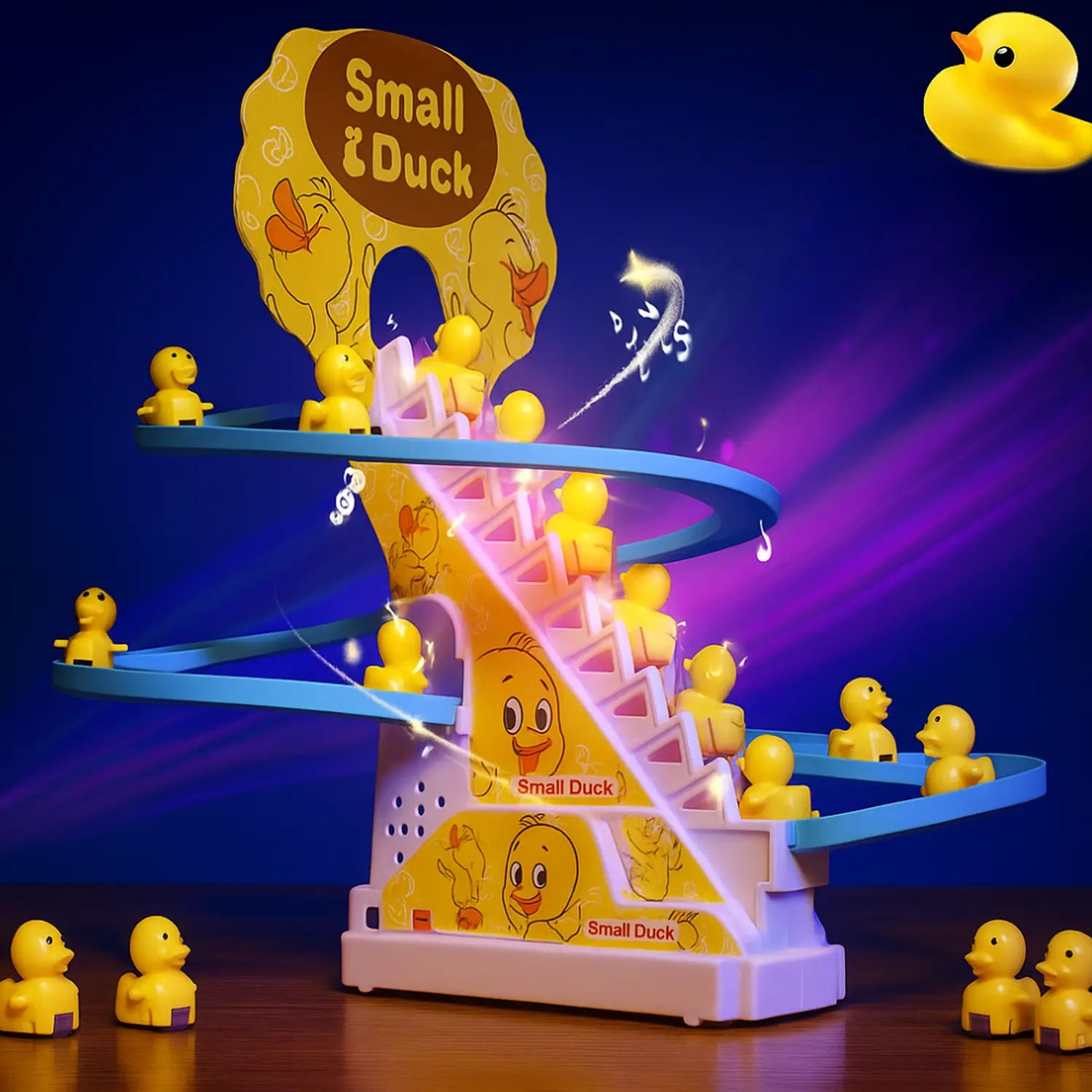 Juguete Pista Pato Duck Track Entretenida Tobogan Carrera