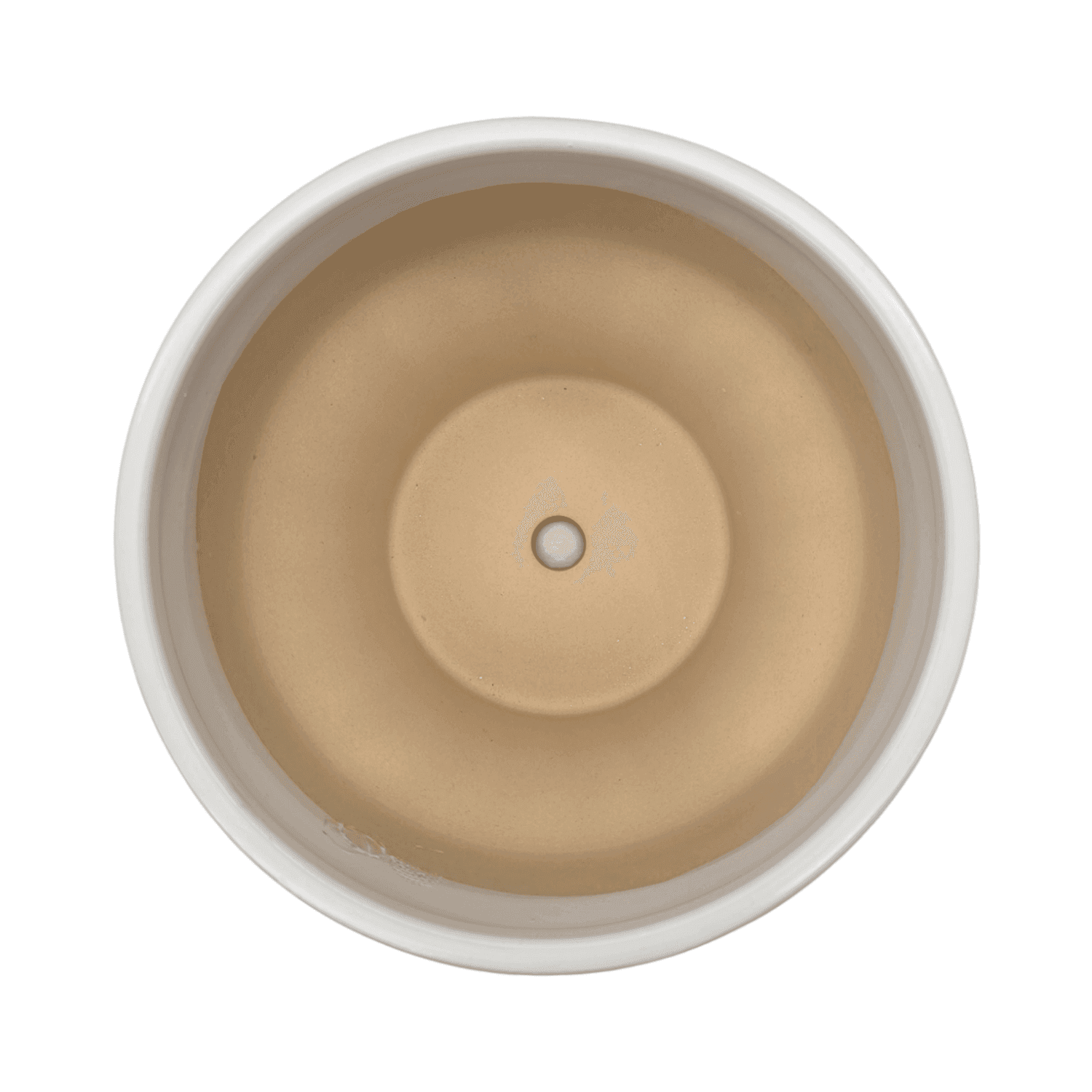 Macetero Maceta De Ceramica Blanco Patrones Negro Alto S - Fliperex