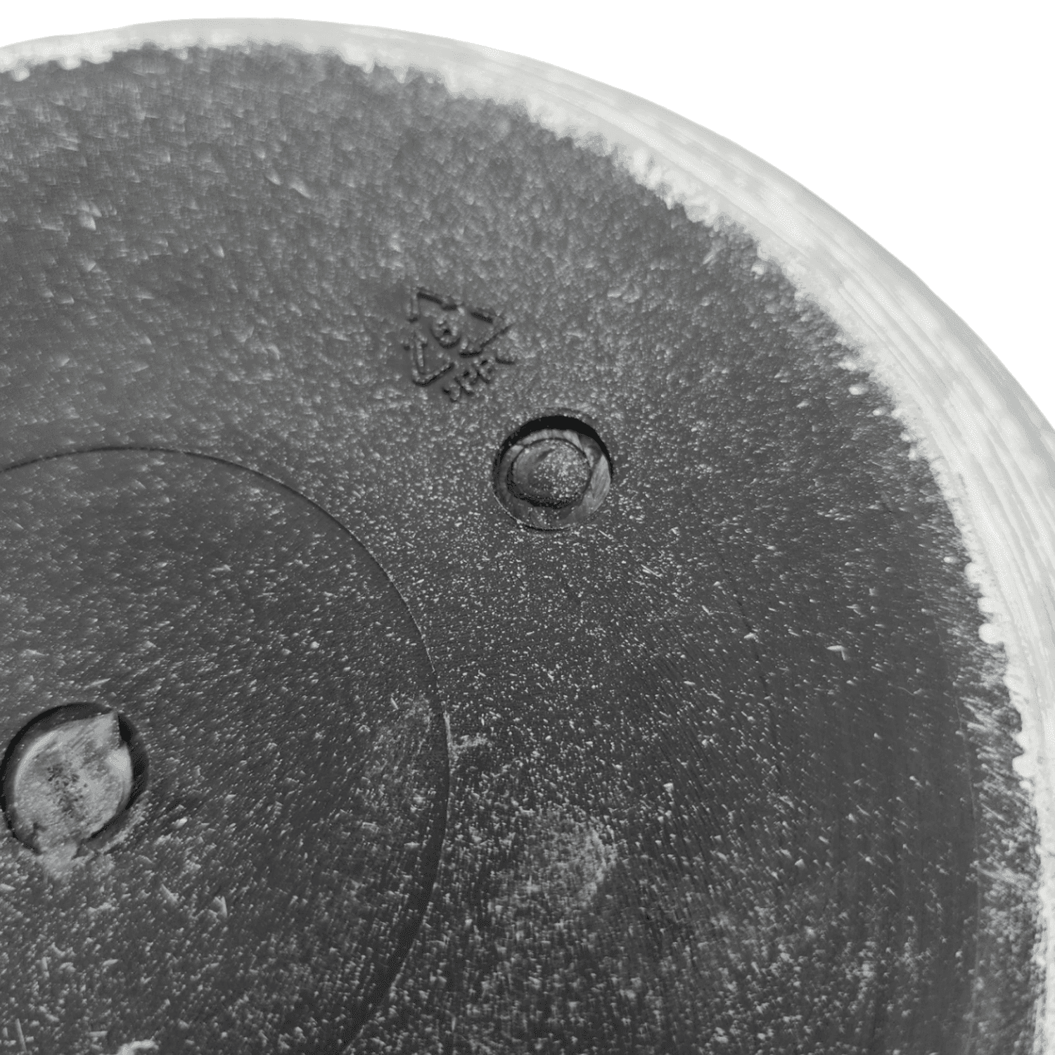 Macetero Maceta Diseño Rayas Envejecido De Plastico Blanco S - Fliperex