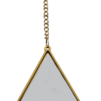 Set 4 Espejos Pared Para Colgar Triangular Marco De Espejo - Fliperex