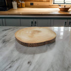 Soporte Base Para Ollas Calientes Diseño Tronco De Madera S - Fliperex