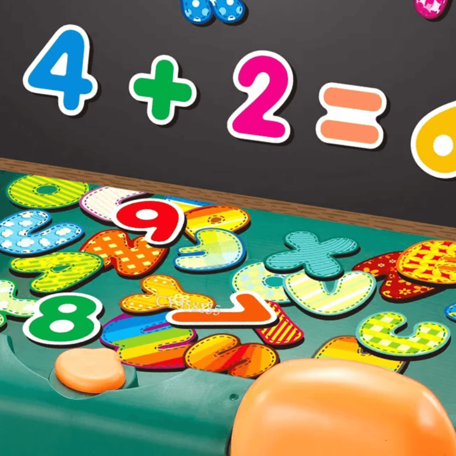 Pizarra Magnetica Puzzle Rompecabezas Tablero Juguete 2 En 1 - Fliperex