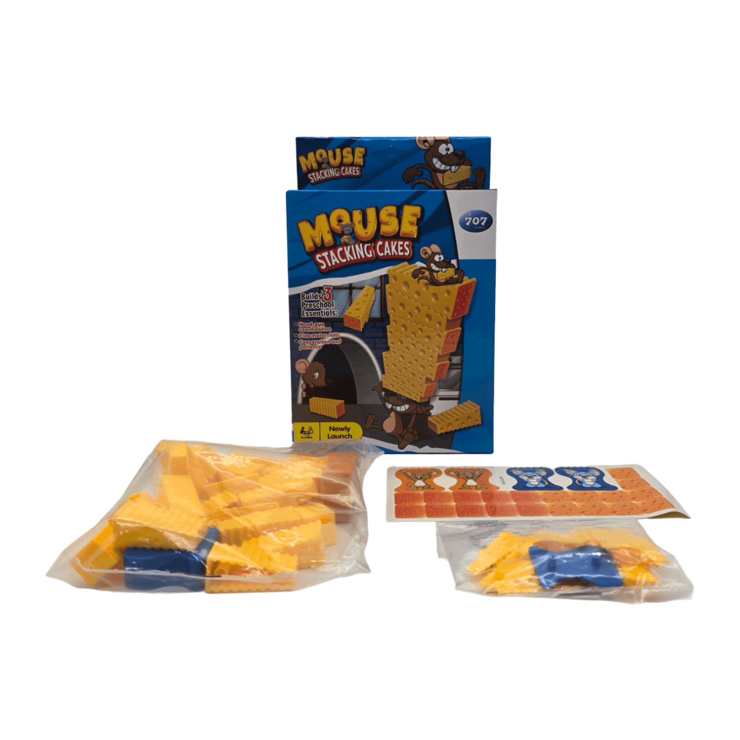 Juego De Mesa Equilibrio Ratoncito Juego Familiar Niños - Fliperex