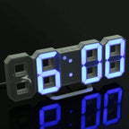 Reloj Despertador Digital Led 3d De Escritorio O Muro - Fliperex
