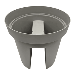 Macetero Colgante Para Balcon Terraza Plastico Maceta Jardin - Fliperex