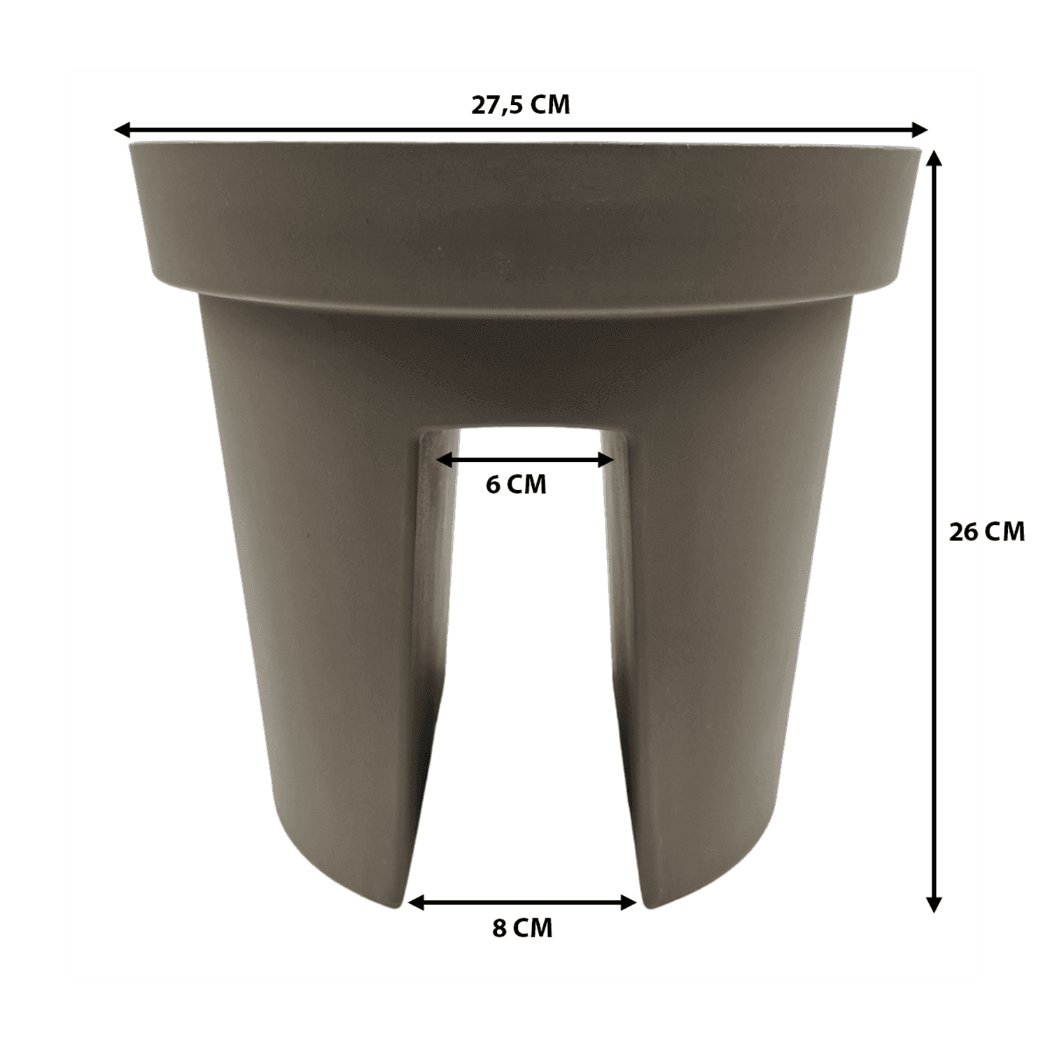 Macetero Colgante Para Balcon Terraza Plastico Maceta Jardin - Fliperex