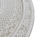 Circulo Decoracion Mandala De Madera Para Pared Casa Terraza - Fliperex