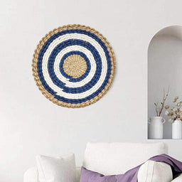 Circulo Decoración De Mimbre Para Pared Casa Terraza Variado - Fliperex