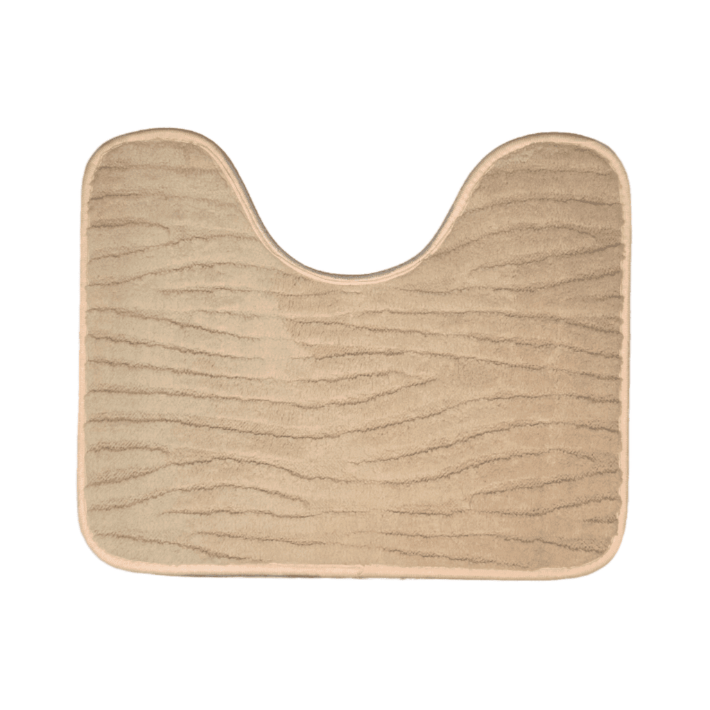 Conjunto De 3 Alfombra De Baño Suaves Absorventes Microfibra - Fliperex