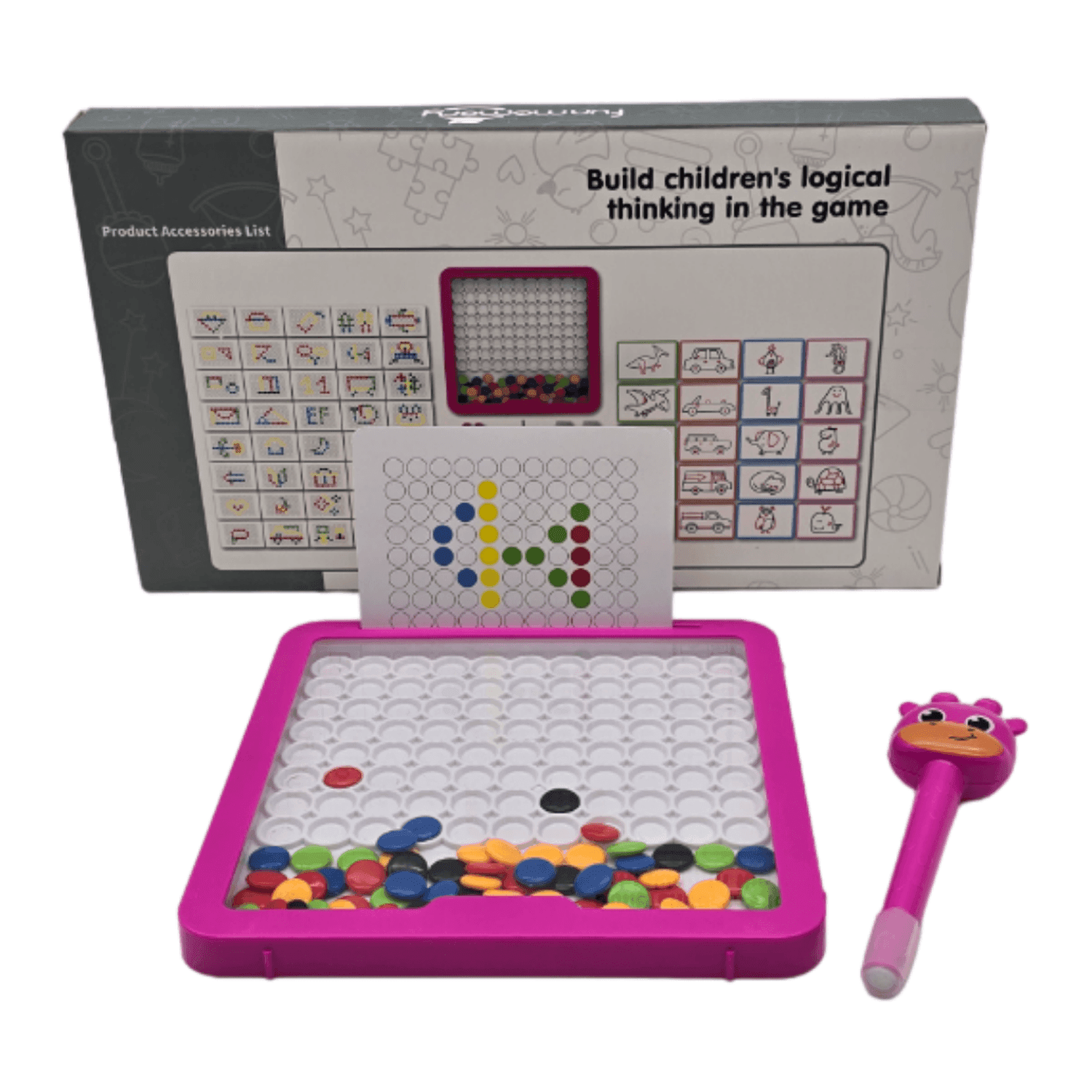 Pizarra Magica De Dibujo Magnetico Para Niños Didacticos - Fliperex