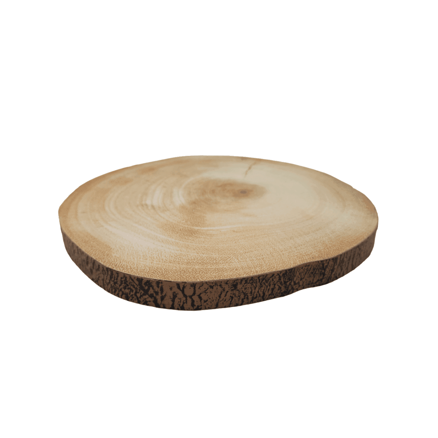 Soporte Base Para Ollas Calientes Diseño Tronco De Madera S - Fliperex