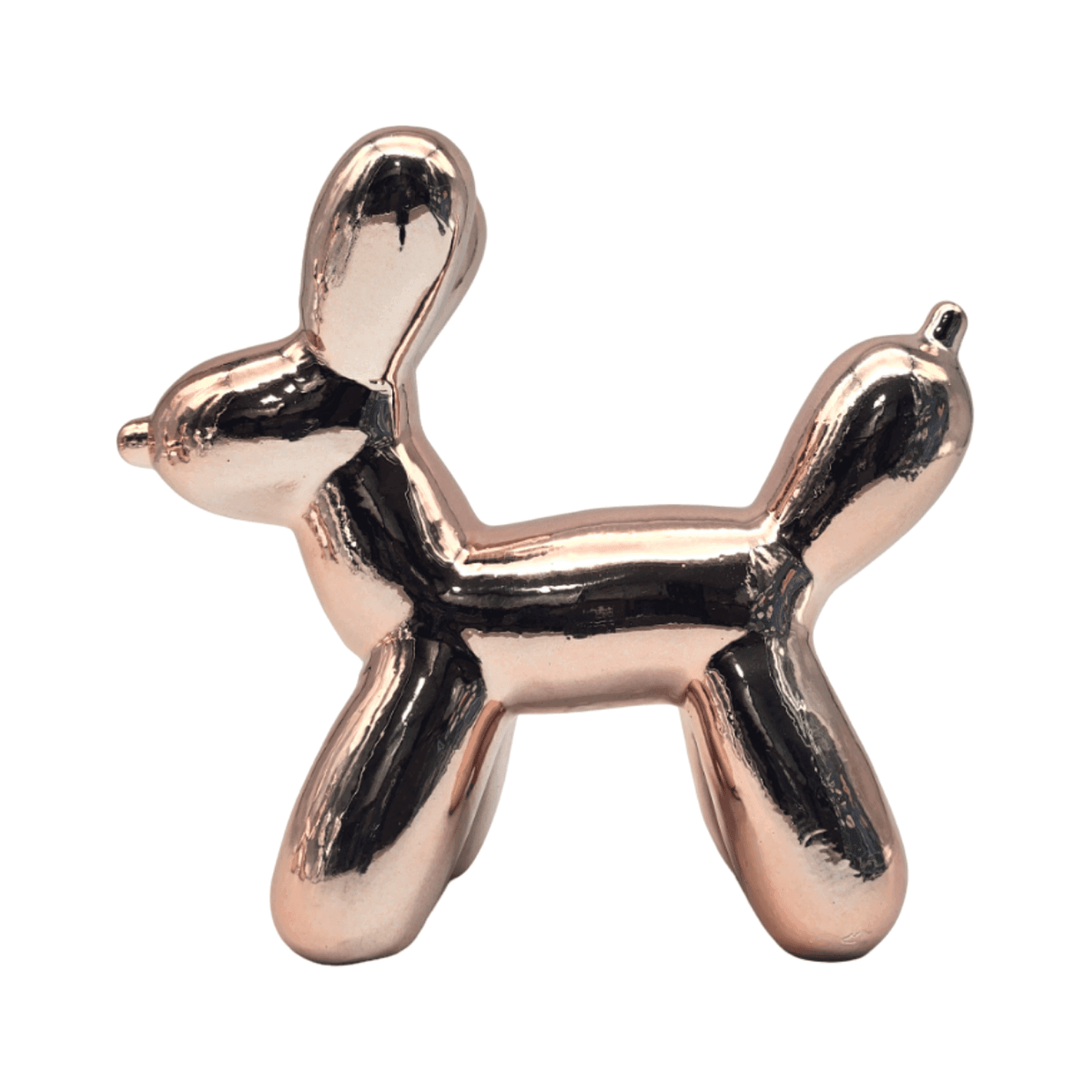 Adorno Perro Mascota Efecto Globo Metalizado Decoracion - Fliperex