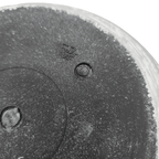 Macetero Maceta Diseño Rayas Envejecido De Plastico Blanco L - Fliperex